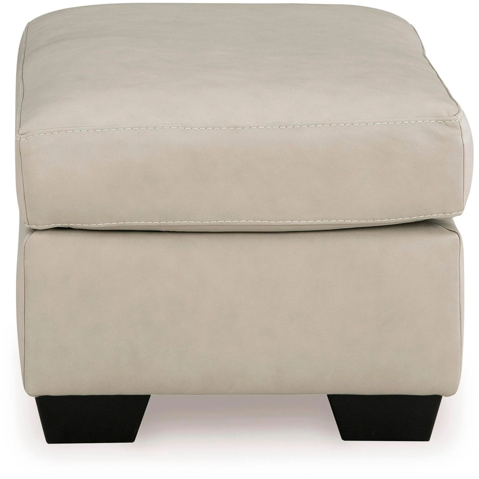 Signature Design by Ashley Santorine Leather Match Ottoman 2170814C - Image 3