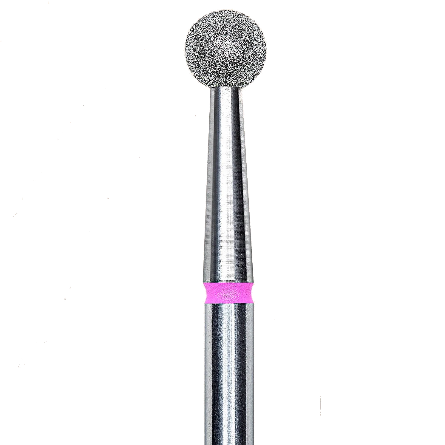 DIAMOND NAIL DRILL BIT, "BALL", RED, HEAD DIAMETER 4MM (FA01R040) - STALEKS™ - Image 2