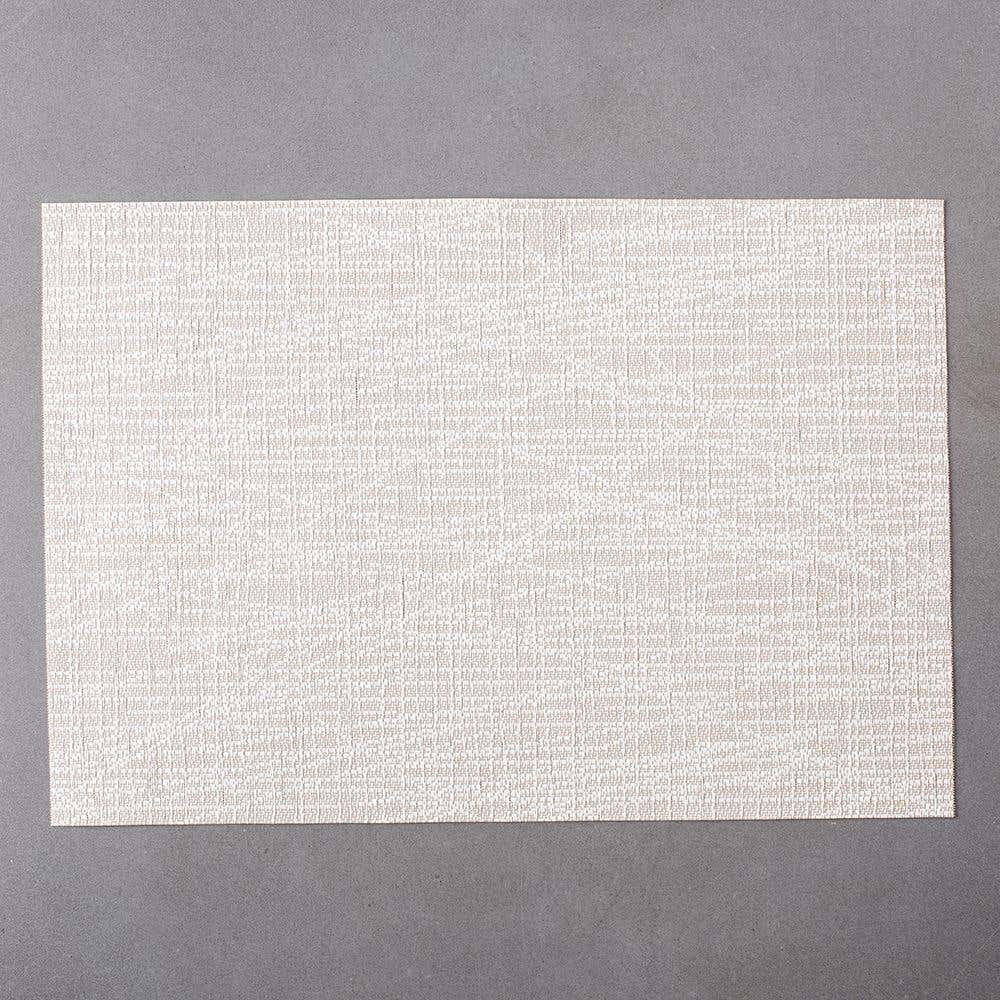 Placemat, Scratch Vinyl Tan
