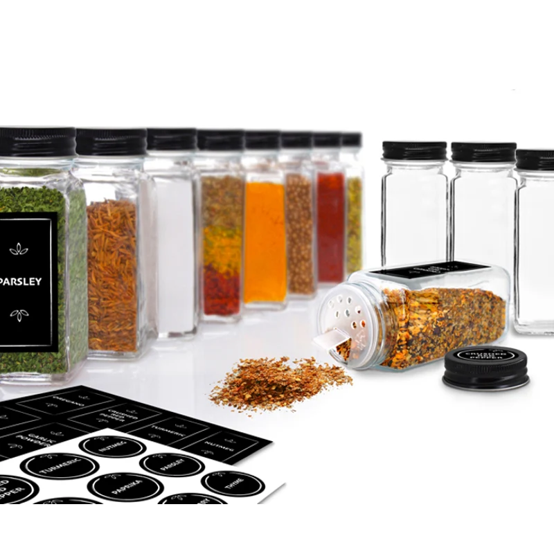 Spice Jars & Labels Set - Image 1