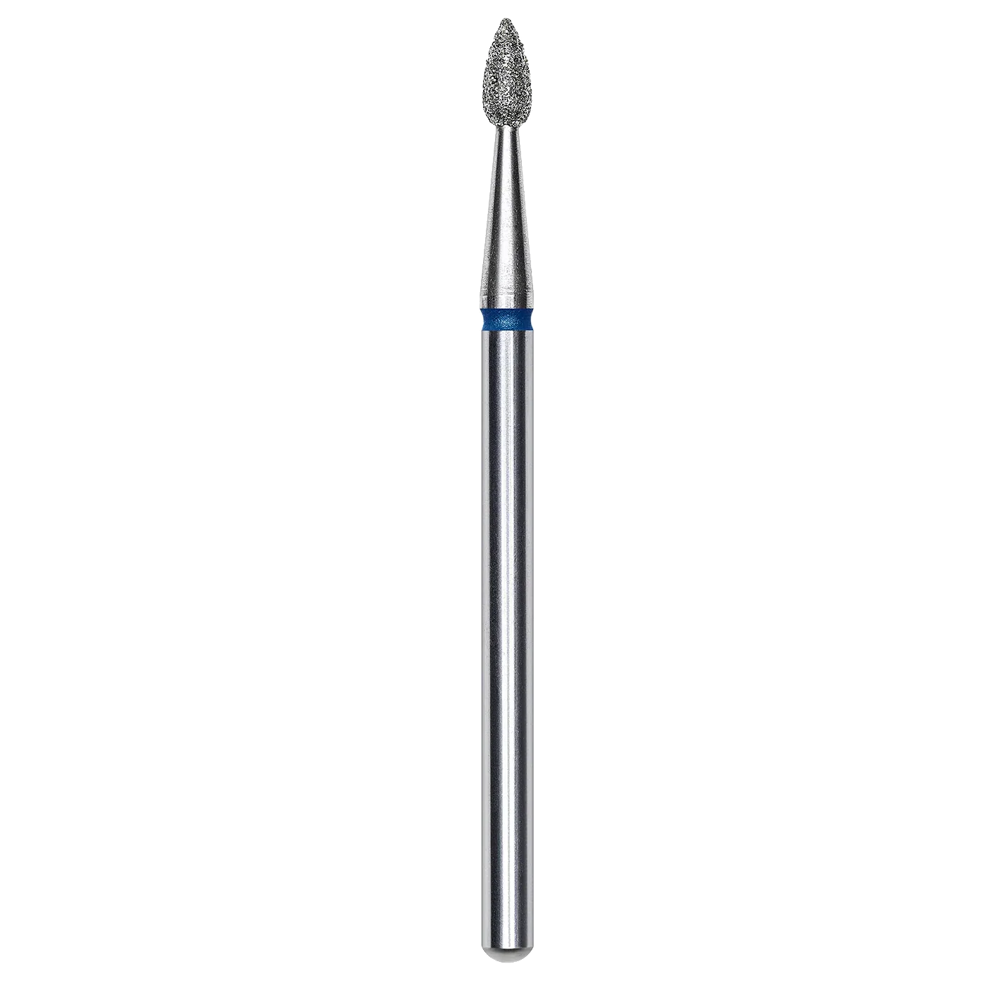 DIAMOND NAIL DRILL BIT, "DROP", BLUE, HEAD DIAMETER 2.3/5MM (FA40B023/5) - STALEKS™ - Image 1