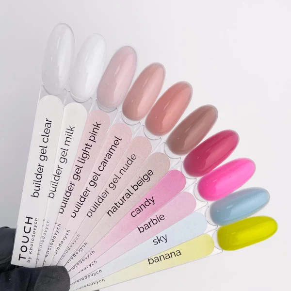 Builder Gel Natural Beige, 30ml -TOUCH - Image 3