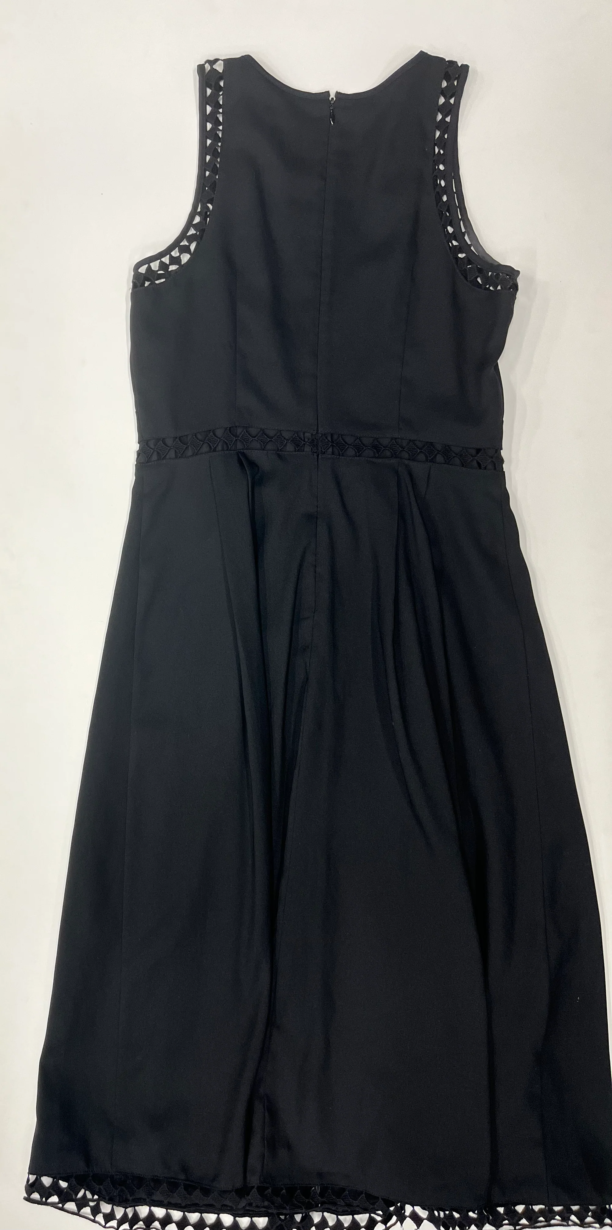 Ann Taylor Sleeveless Midi Dress Black Size XS - Image 2