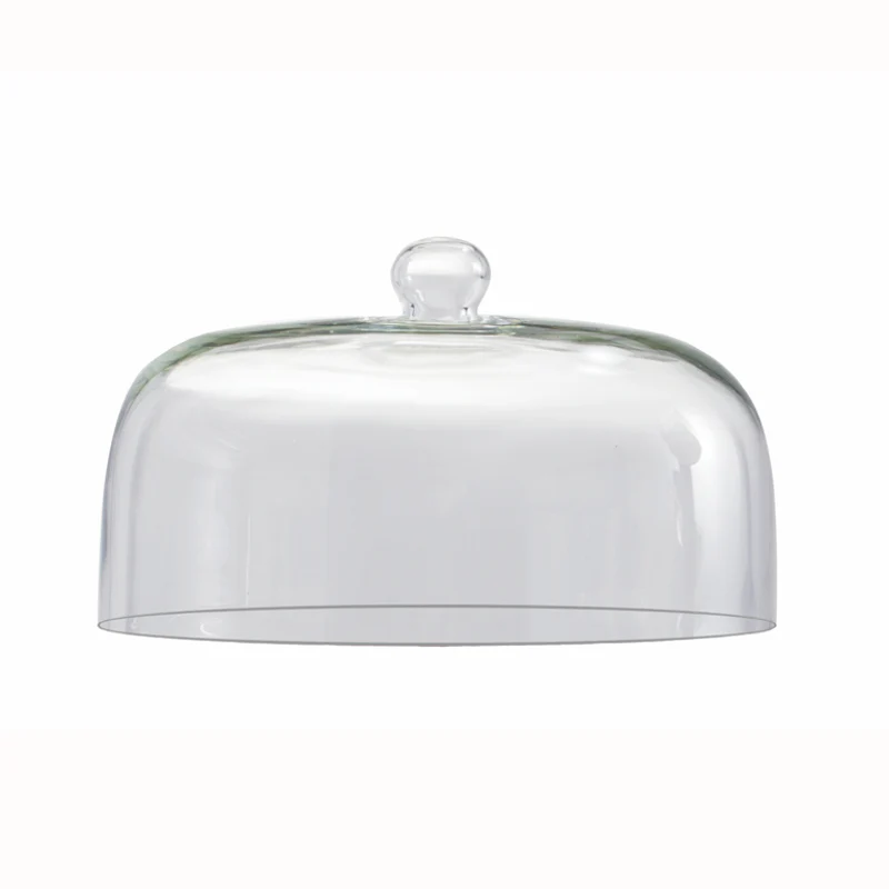 Ceramic Cake Stand with Glass Dome - Image 3