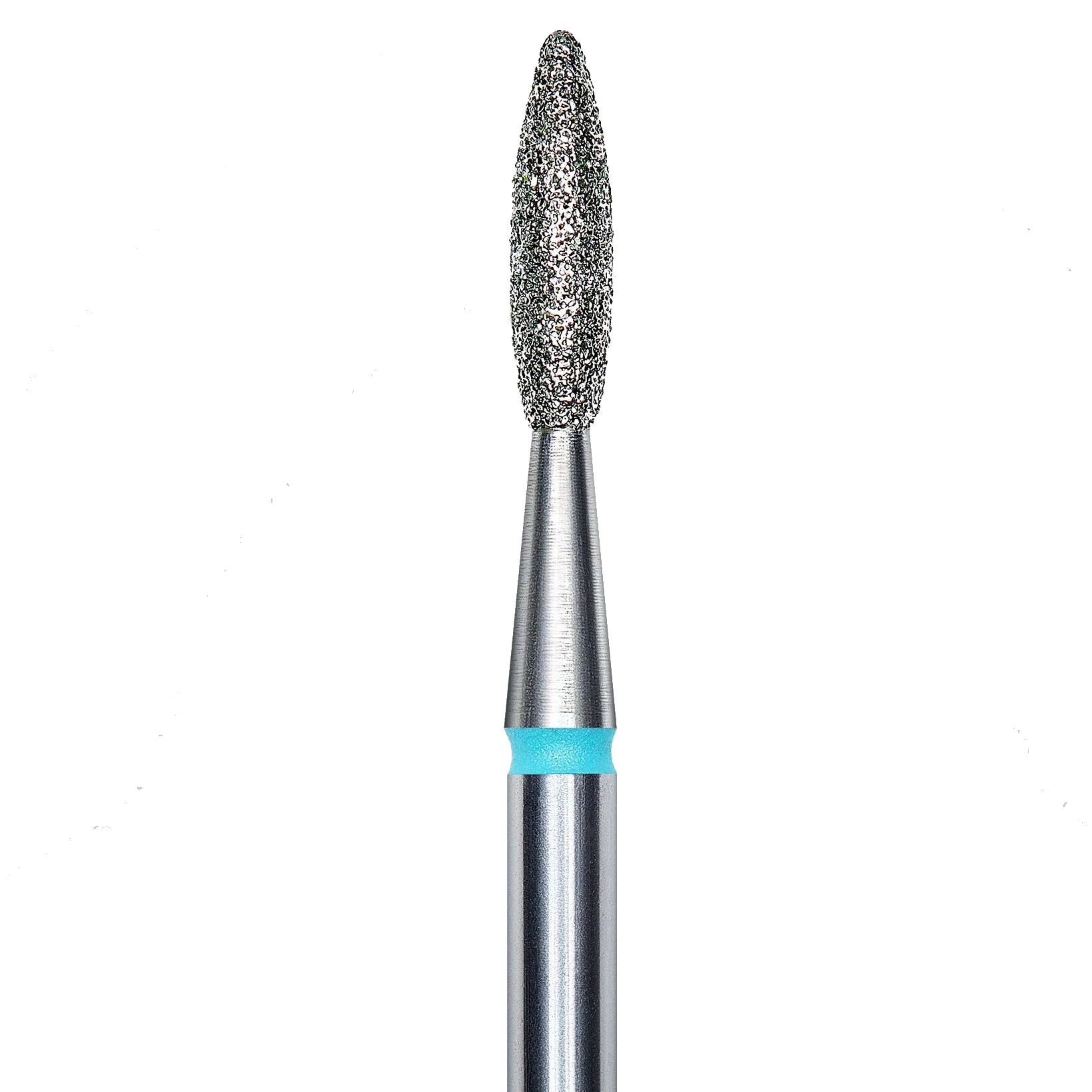 DIAMOND NAIL DRILL BIT, "FLAME", BLUE, HEAD DIAMETER 2.1/8MM (FA10B021/8) - STALEKS™ - Image 2