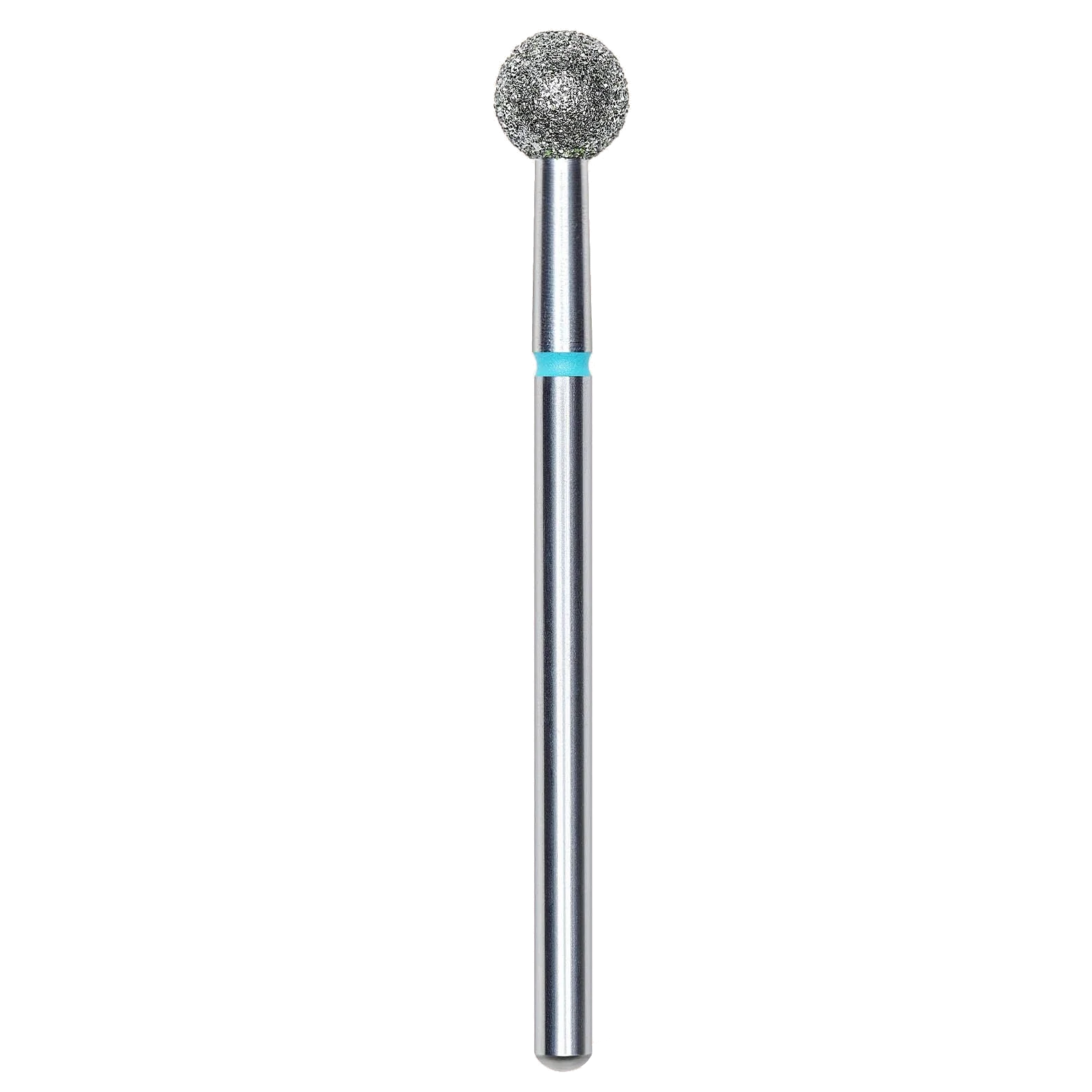 DIAMOND NAIL DRILL BIT, “BALL”, BLUE, HEAD DIAMETER 5MM (FA01B050) – STALEKS™