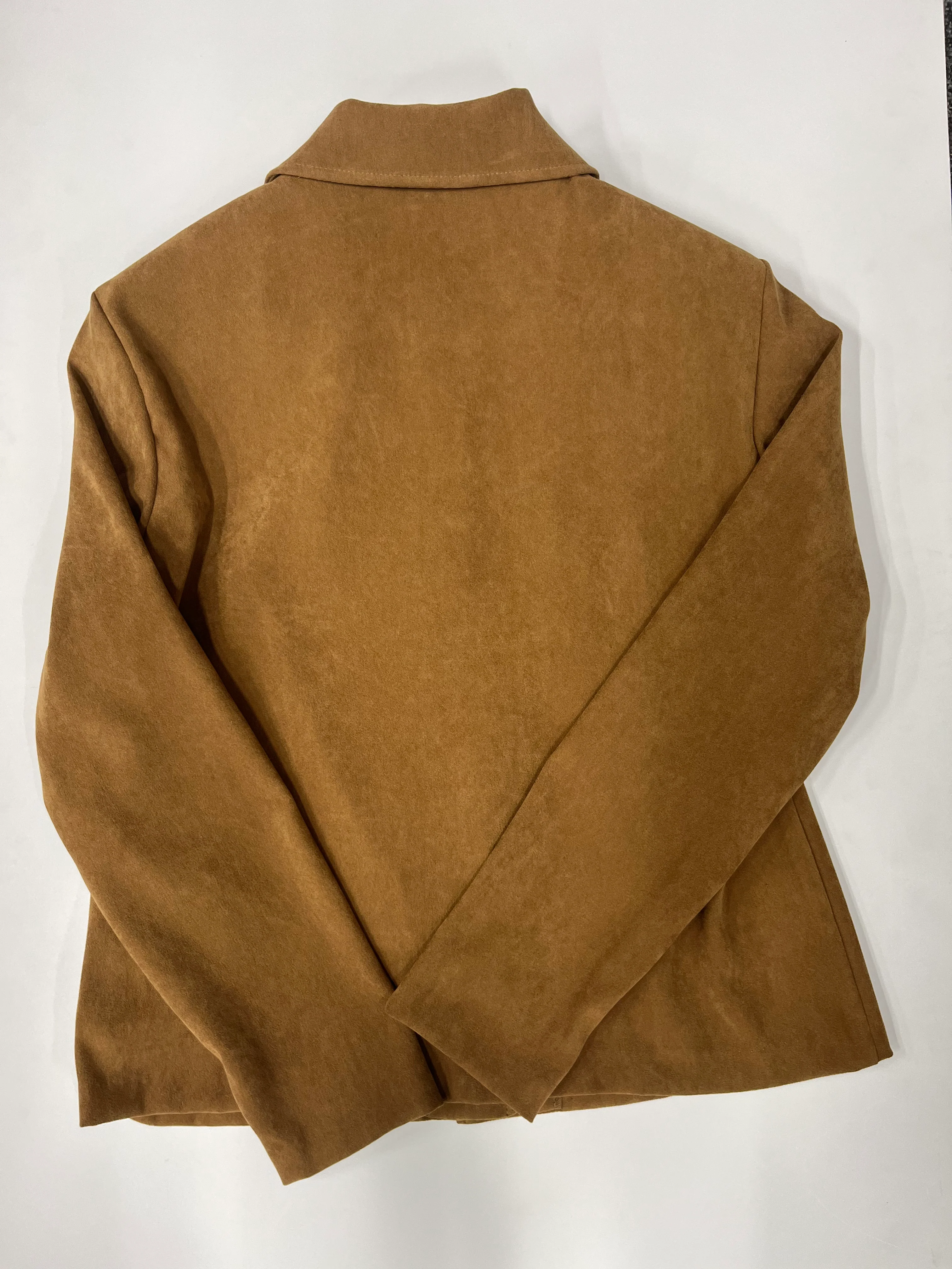 Briggs New York Front Button Should Padded Jacket Brown Size S - Image 2