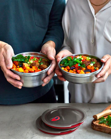 Stainless Steel Food Bowl - Image 3
