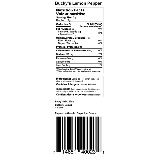 Buckys R U Citrus Spice Blend - Image 2