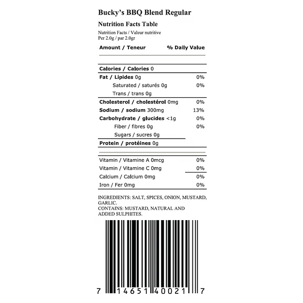 Buckys Regular Spice Blend - Image 2