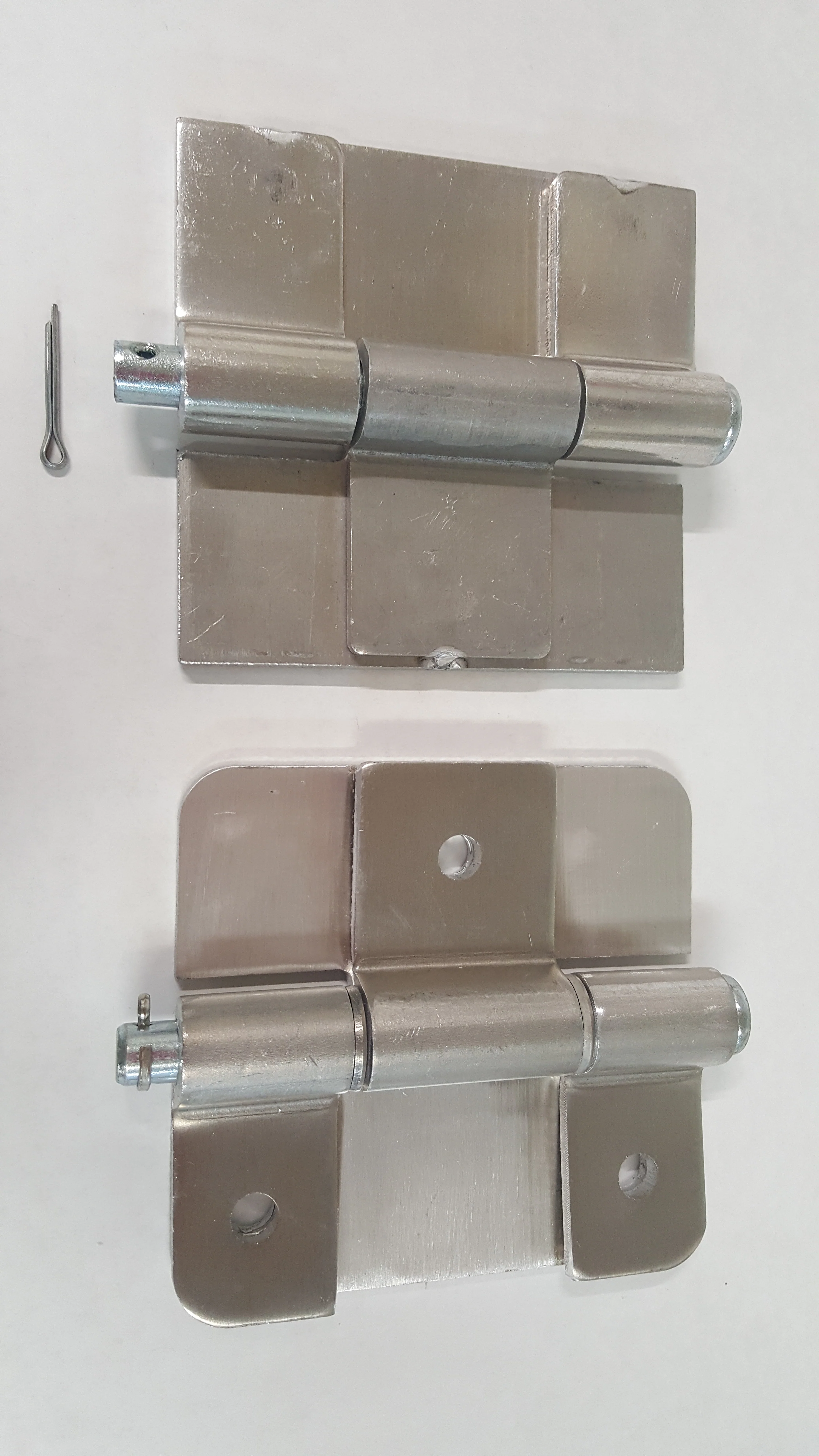 Aluminum Butt Hinge, 5″ X  5″ with 1/2″ Diameter Pin, Bolt-on or Weld-on