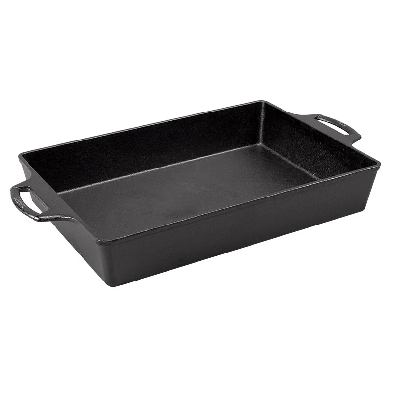 Cast Iron Rectangular Pan - Image 1