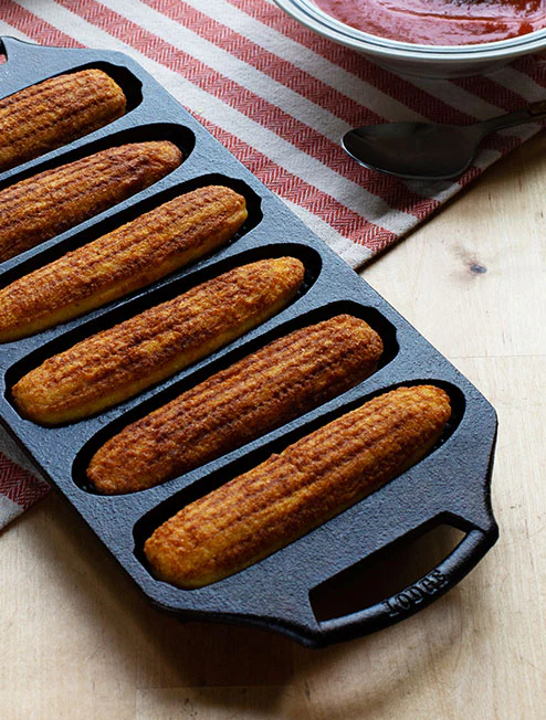 Cornstick Pan, Cast Iron - Image 3