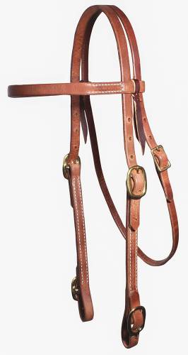 Browband Headstall with Quick Change Buckles - Image 1