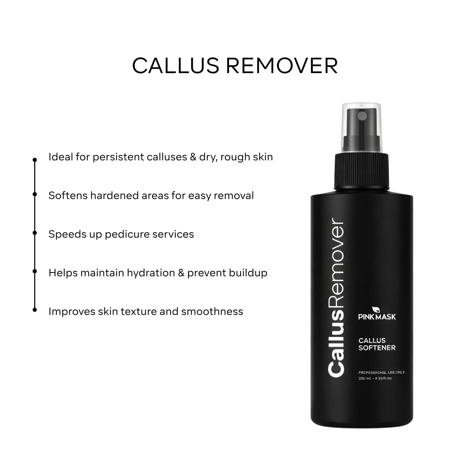 Pink Mask - Callus Remover, 250 ml - Image 2