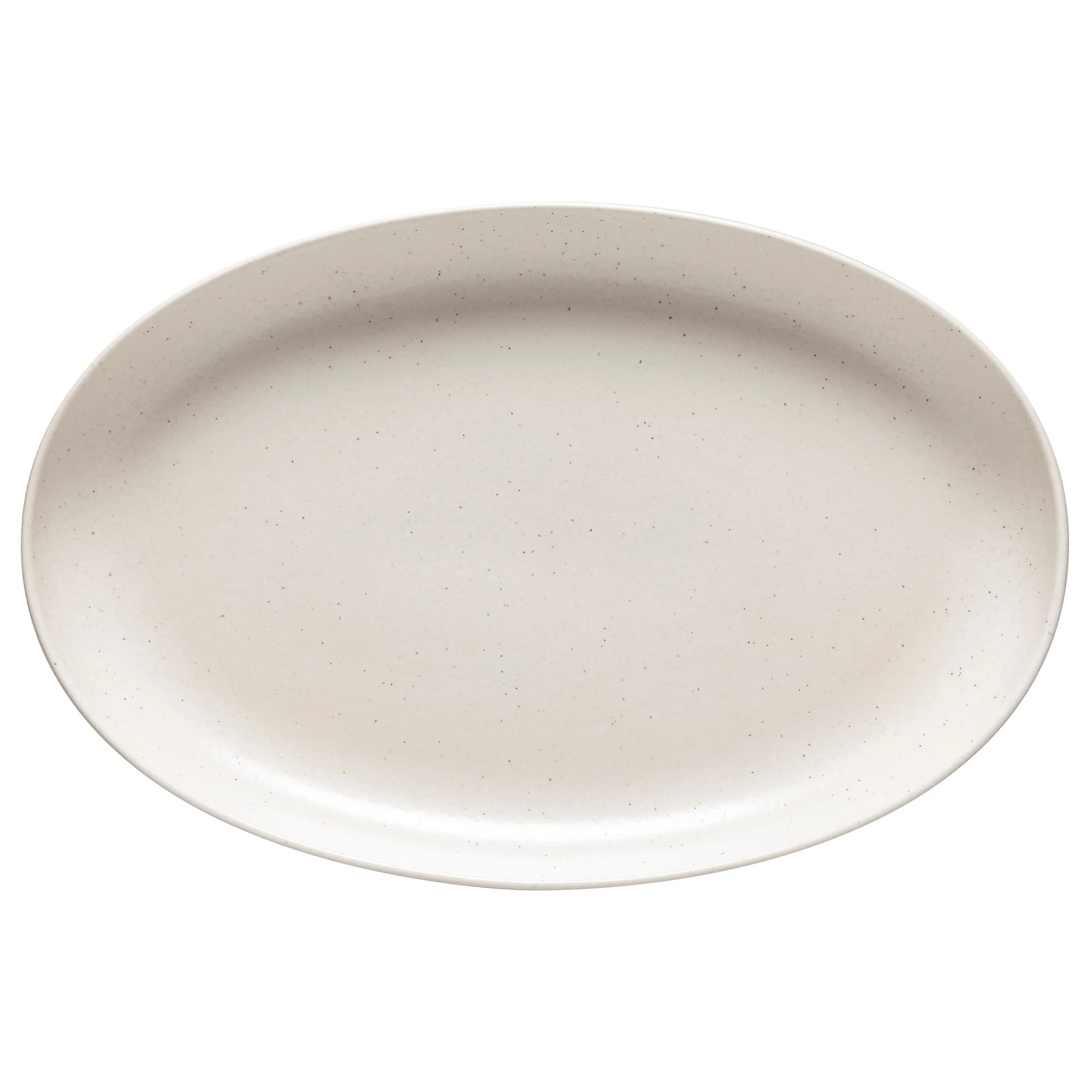 Oval Platter, Vanilla - Image 1