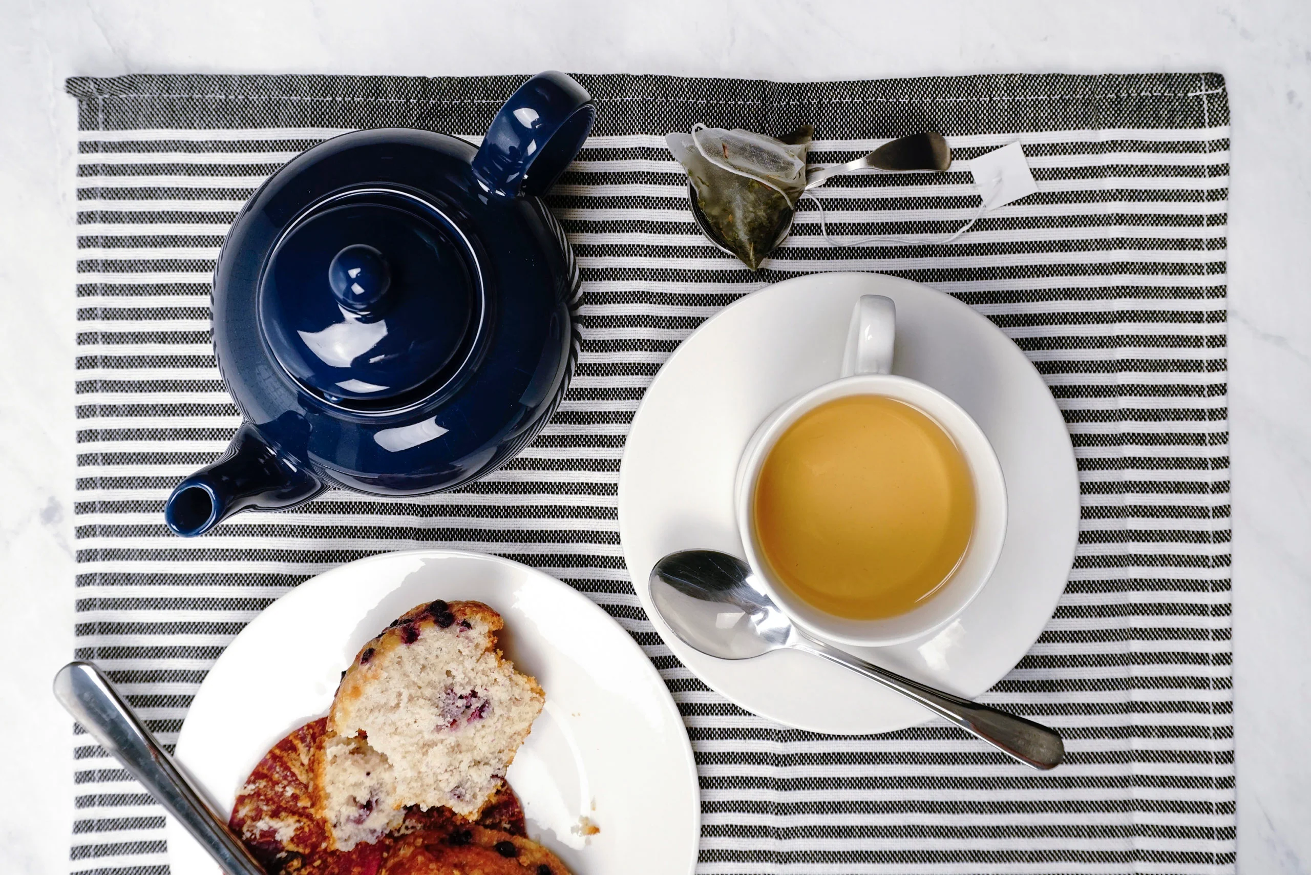 Teapot 2 cup, Blue - Image 2