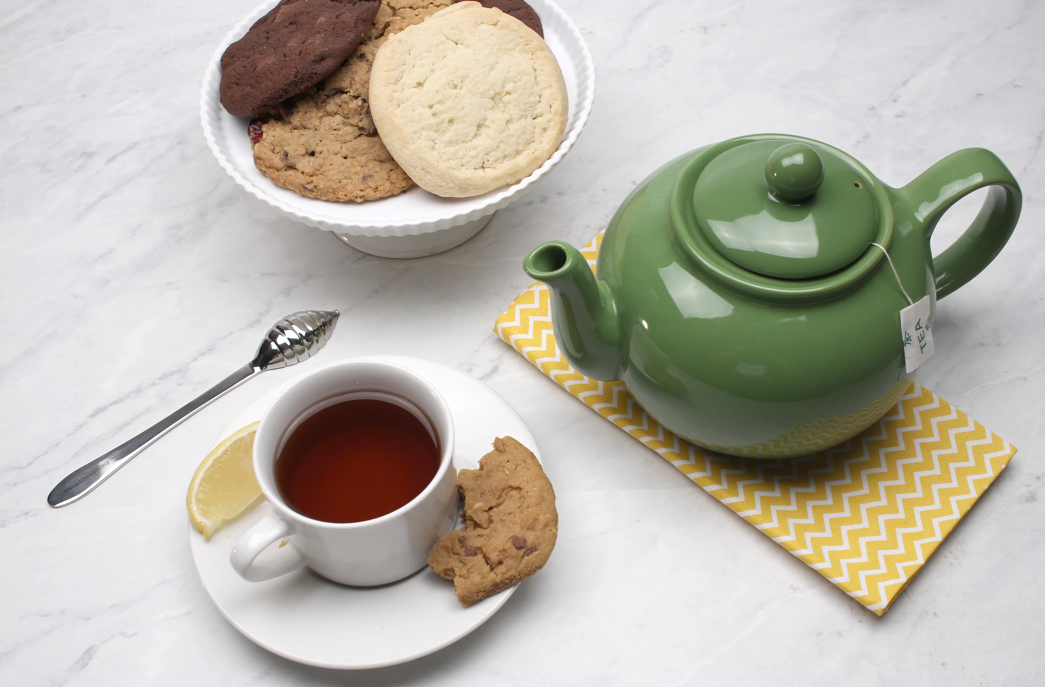 Teapot 6 cup, Green - Image 2