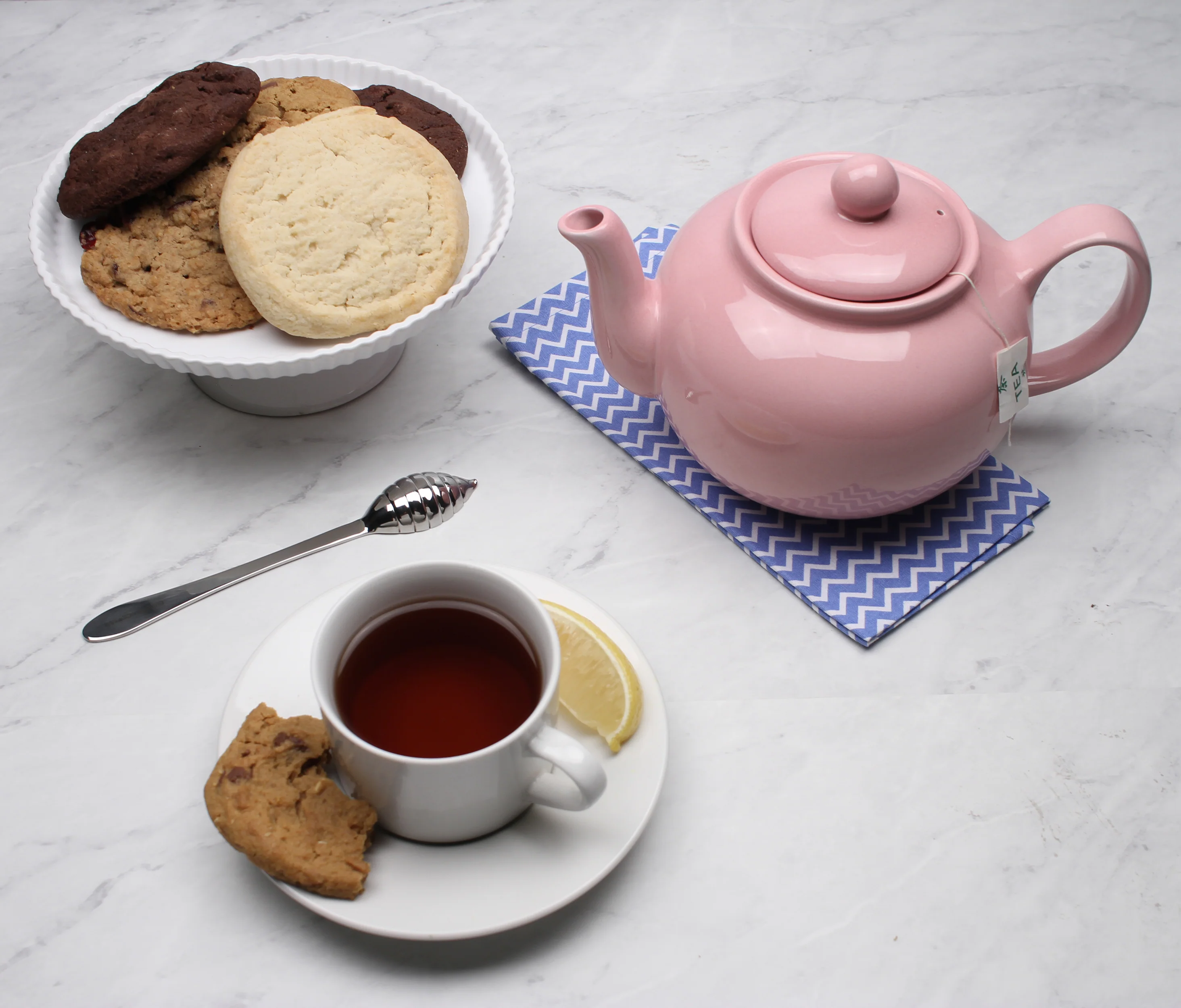 Teapot 6 cup, Pink - Image 2