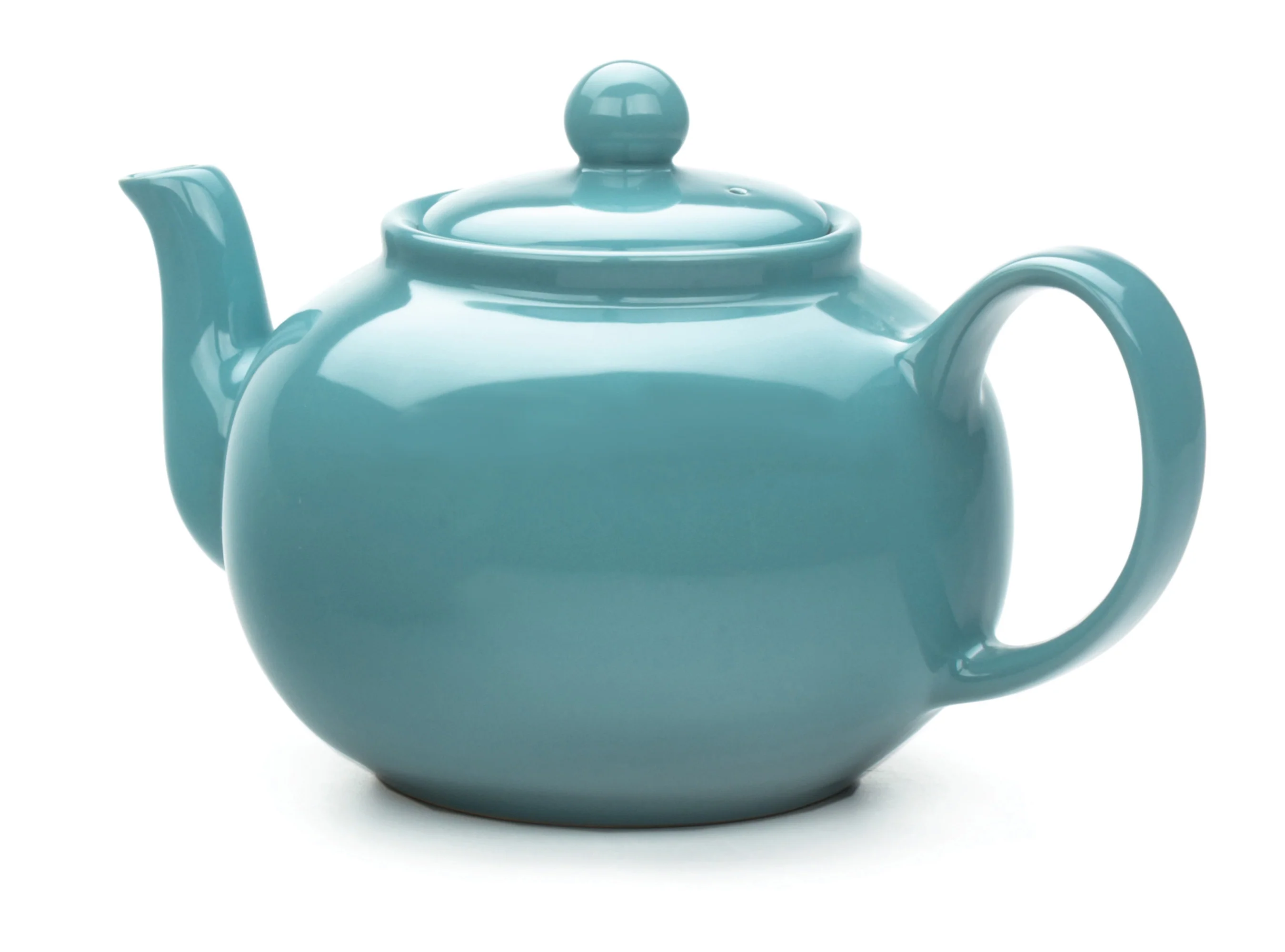 Teapot 6 cup, Turquoise - Image 1