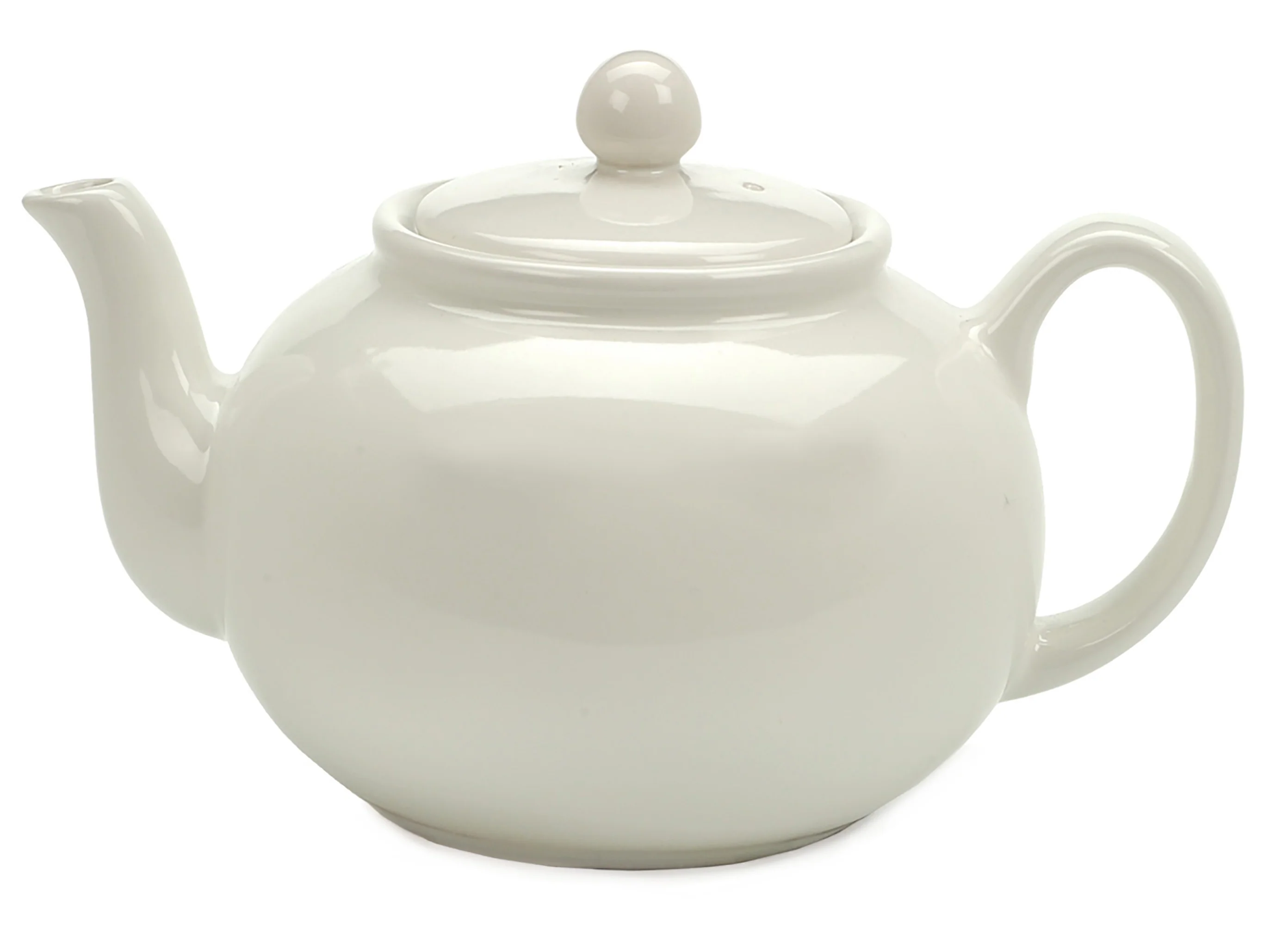 Teapot 6 cup, White - Image 1