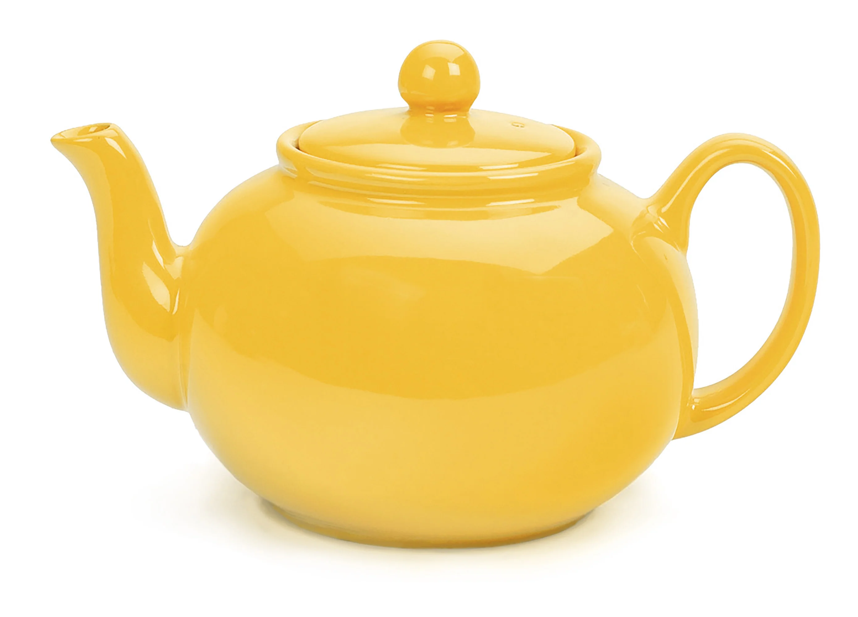 Teapot 6 cup, Yellow - Image 1