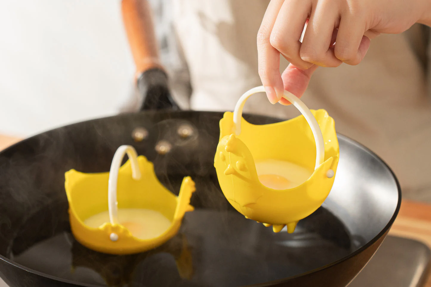Egg Poacher, Silicone - Image 2