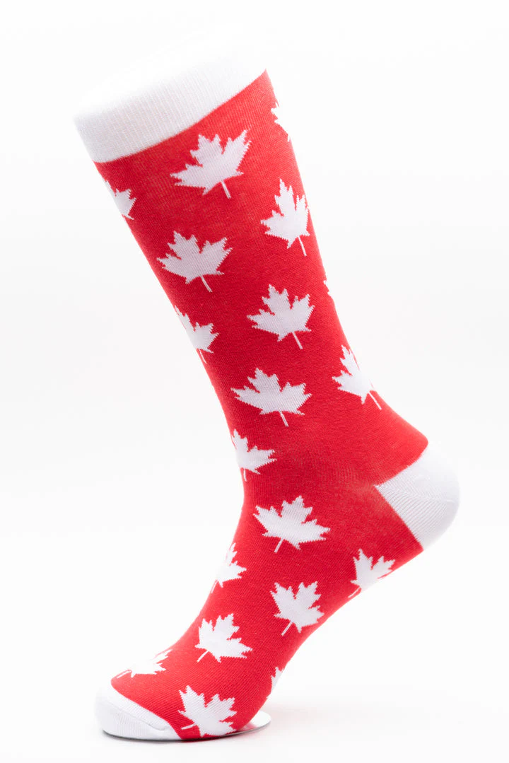 Women’s Sock, Maple Leaf