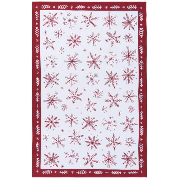 Teatowel, Snowflakes - Image 1