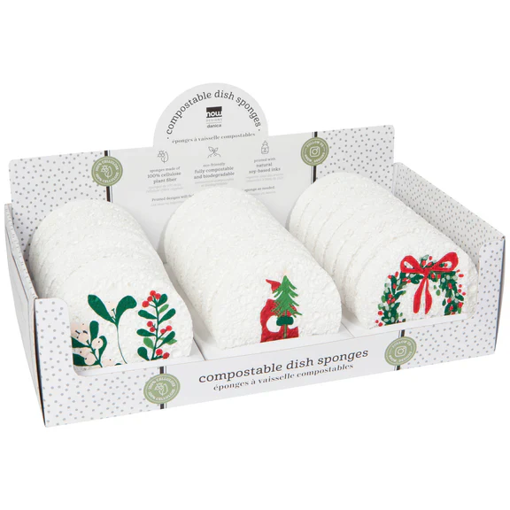 Compostable Sponge, Tis the Season