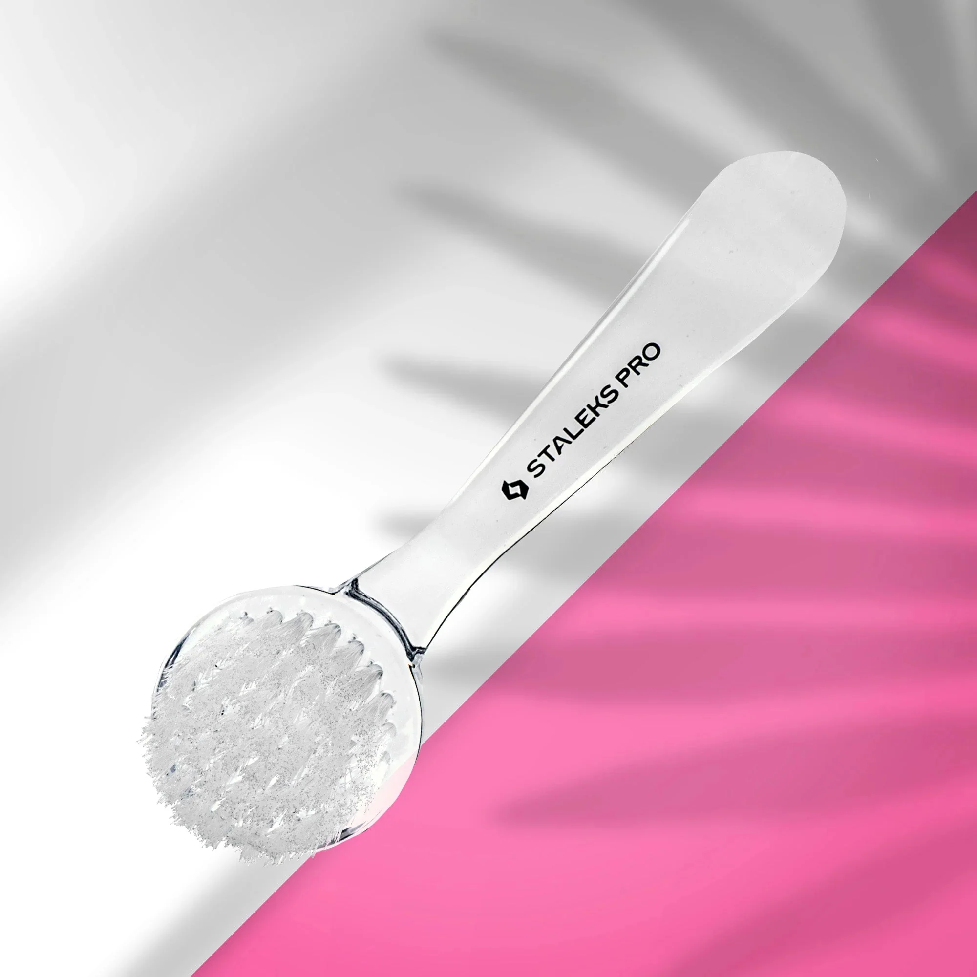 Manicure Brush EXPERT 01 for Dust Removal (With Cover) -STALEKS - Image 2