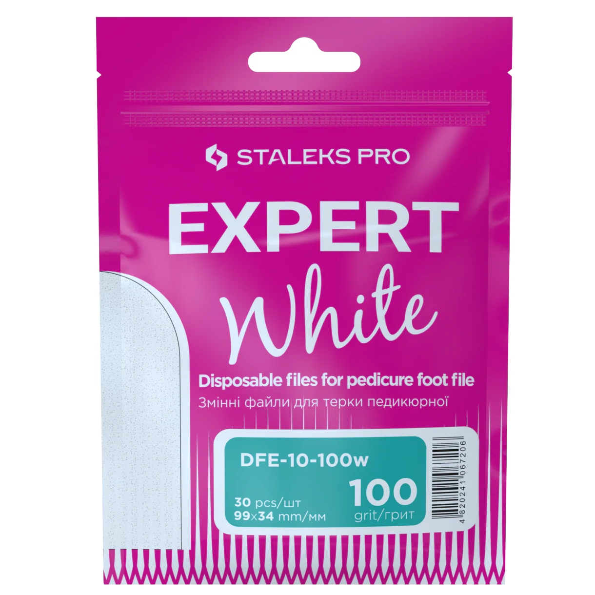 STALEKS PRO EXPERT 10 REPLACEABLE ABRASIVE KIT FOR PEDICURE RASPS(30 PCS) DFE-10 – STALEKS™