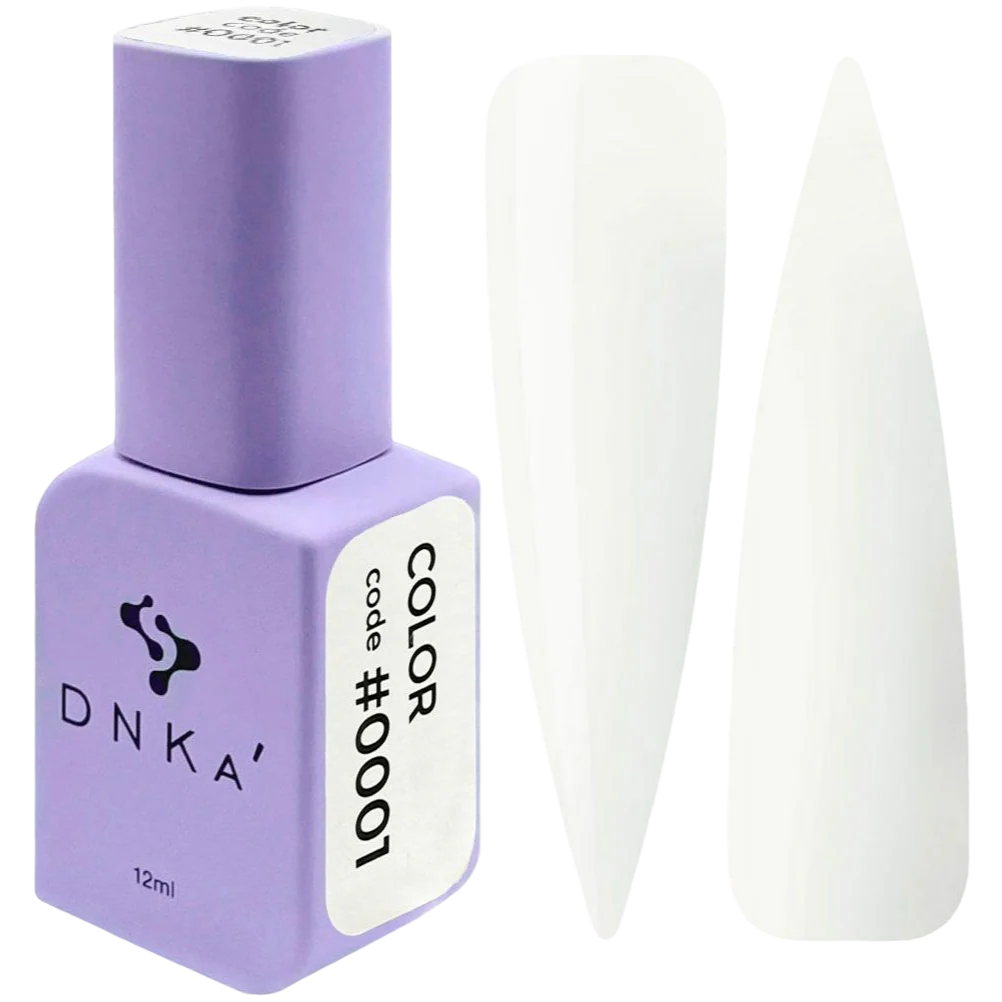 GEL POLISH COLOR #0001 12ml - DNKa™ - Image 1