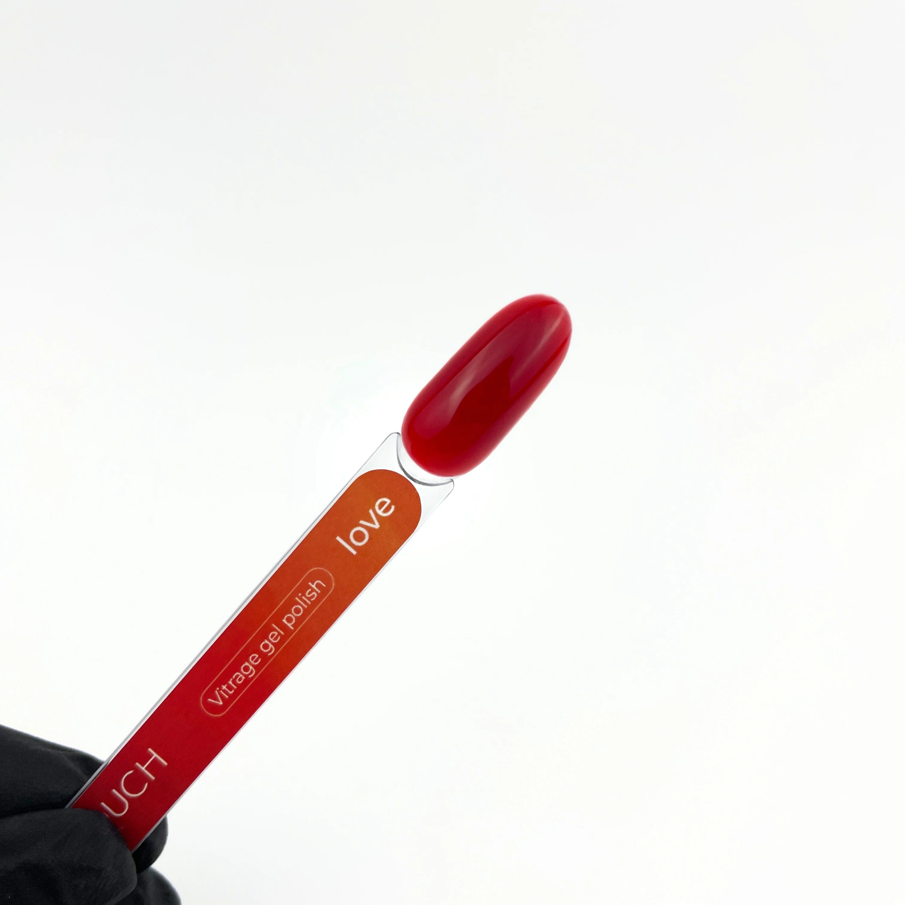 TOUCH Vitrage Gel Polish Love, 9ml Classic Red Stained Glass Gel Polish