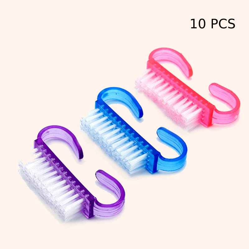Nylon Nail Dust Remover Brushes, 1/3/10 pcs