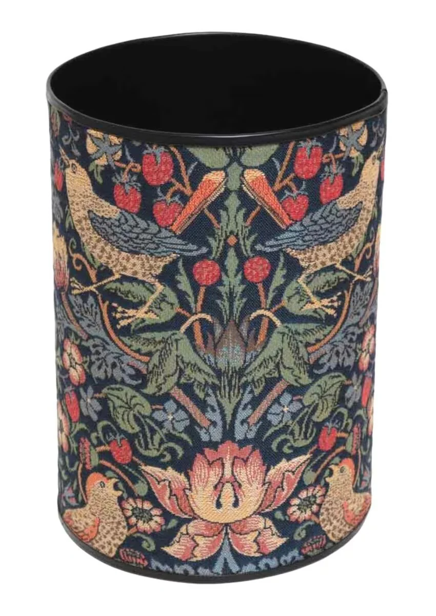 Morris Strawberry Thief Classic Waste Basket-TB927