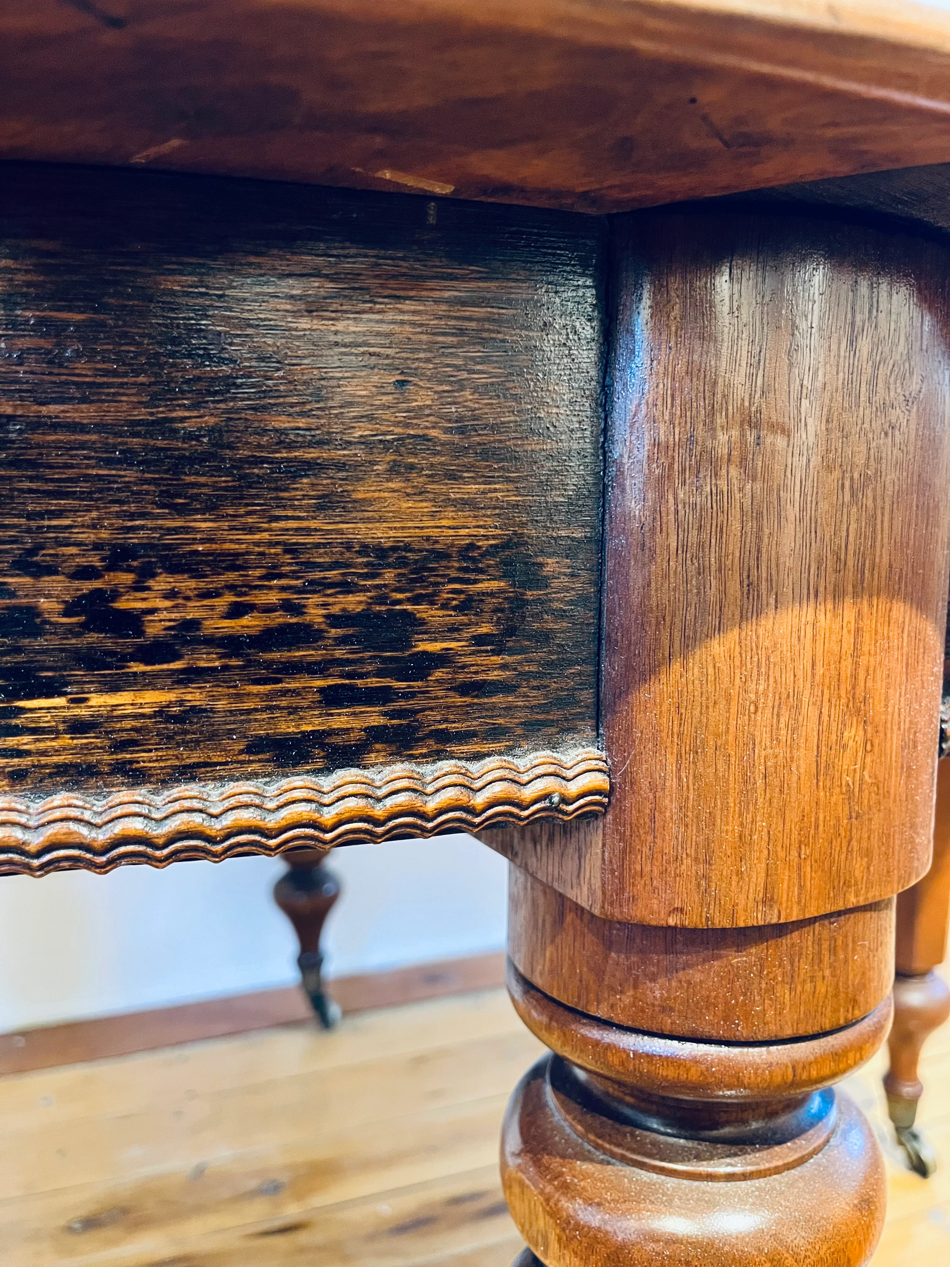 Solid Wood Dining Table - Image 3