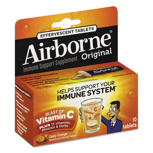 Immune Support Effervescent Tablet, Zesty Orange, 10/box - Image 2
