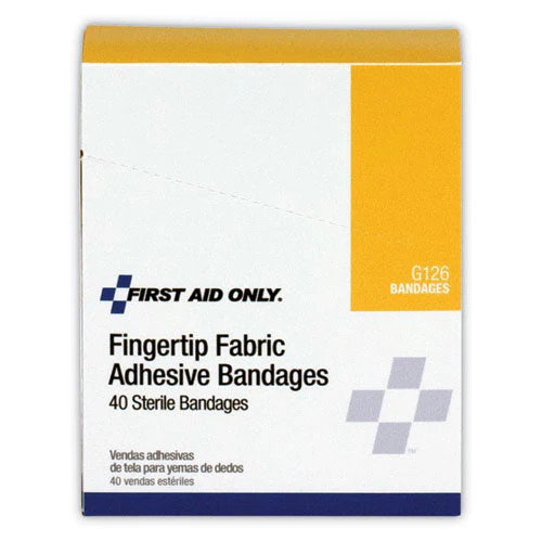 First Aid Fingertip Bandages, 1.75 X 3, 40/box - Image 2