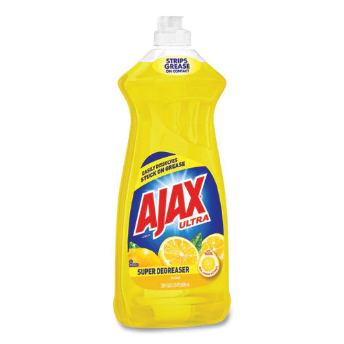 Dish Detergent, Lemon Scent, 28 Oz Bottle - Image 2