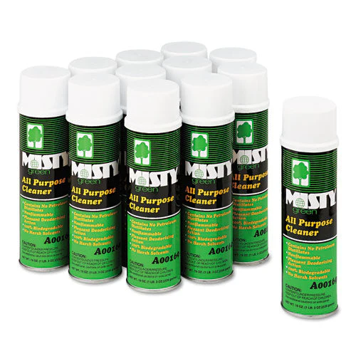 Green All-purpose Cleaner, Citrus Scent, 19 Oz Aerosol Spray, 12/carton - Image 2