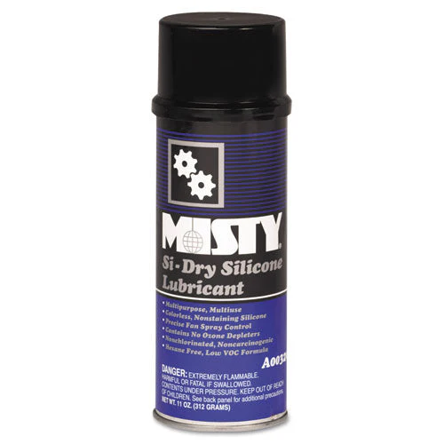 Si-dry Silicone Spray Lubricant, 11 Oz Aerosol Can, 12/carton - Image 1