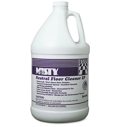 Neutral Floor Cleaner Ep, Lemon, 1 Gal Bottle - Image 1