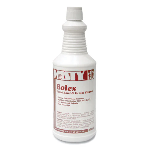 Bolex 23 Percent Hydrochloric Acid Bowl Cleaner, Wintergreen, 32oz, 12/carton - Image 2