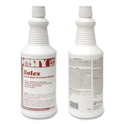 Bolex 23 Percent Hydrochloric Acid Bowl Cleaner, Wintergreen, 32oz, 12/carton - Image 3