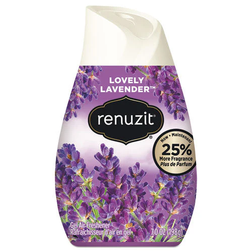 Adjustables Air Freshener, Lovely Lavender, 7 Oz Cone, 12/carton - Image 1