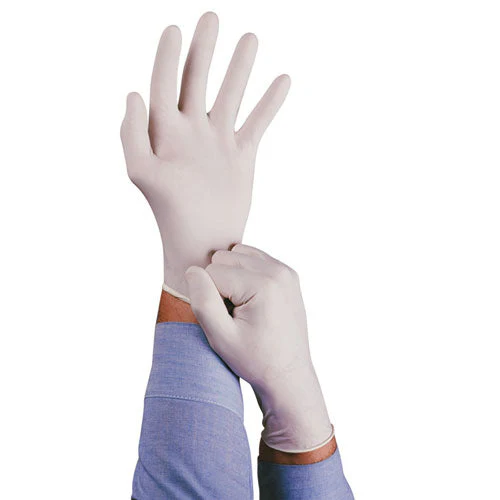 Conform Natural Rubber Latex Gloves, 5 Mil, Large, 100/box - Image 1