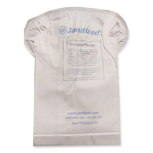 Vacuum Filter Bags Designed To Fit Proteam Super Coach Pro 6/gofree Pro, 100/carton - Image 2