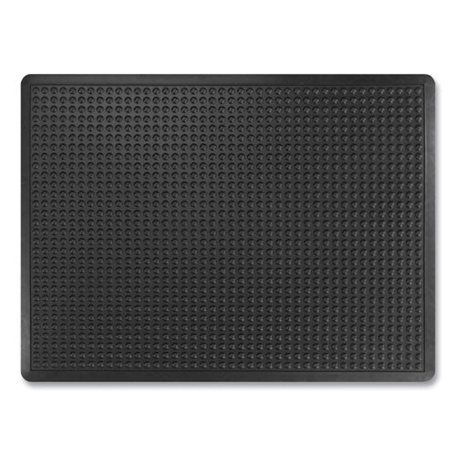 Bubble Flex Anti-fatigue Mat, Rectangular, 36 X 48, Black - Image 1