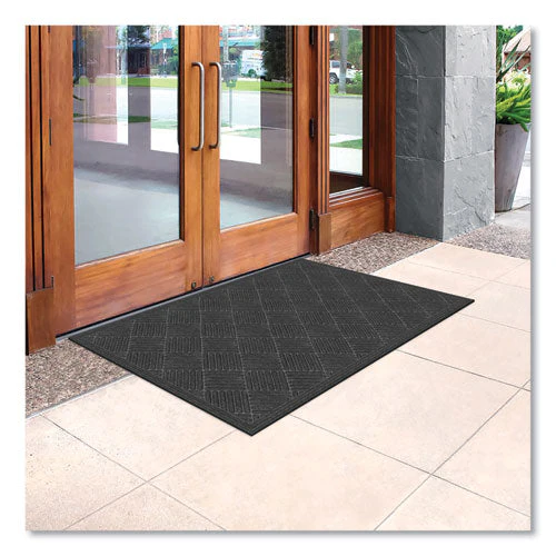 Ecomat Crosshatch Entry Mat, 36 X 60, Charcoal - Image 2